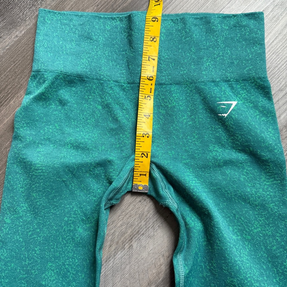 GymShark Adapt Fleck Leggings Teal Aqua Small Workout Gym - Picture 9 of 12